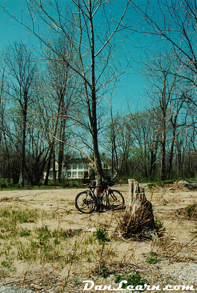 Bike ride on the beach