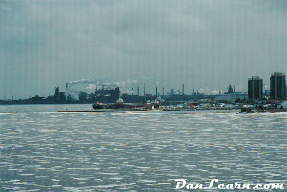 Frozen Hamilton Harbour