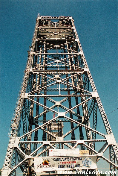 Welland Canal lift bridge