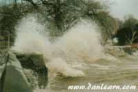 Nature's fury on Lake Erie