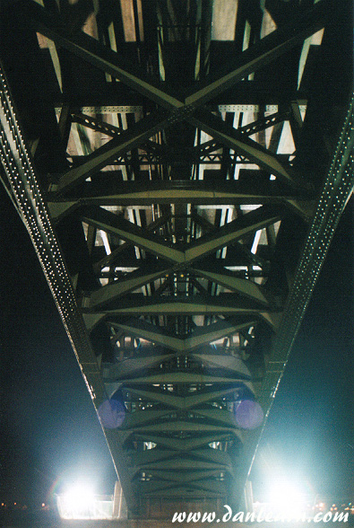 Underside of Peace Bridge