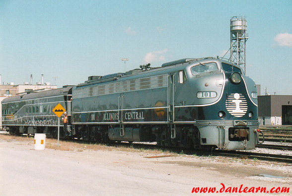 Illinois Central Executive train