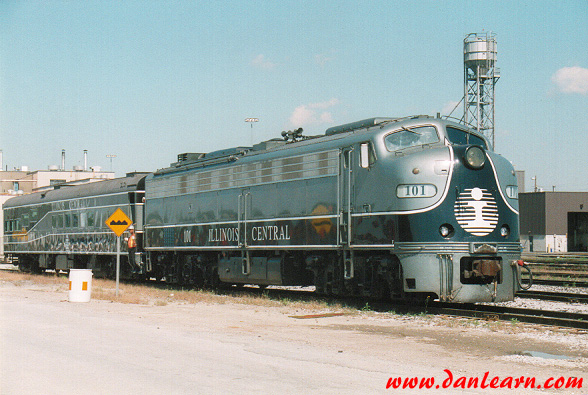 Illinois Central Executive train