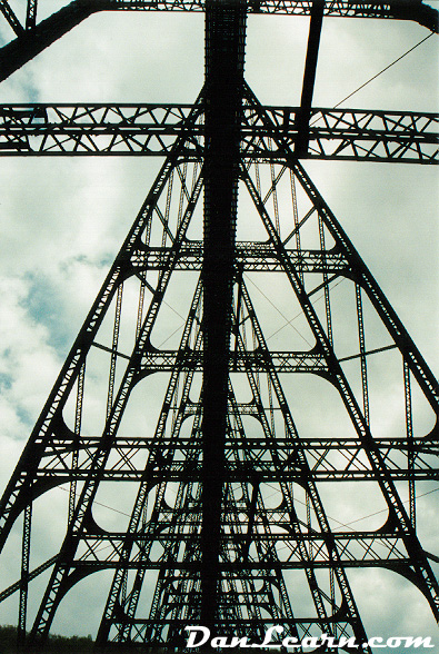 Underside of Kinzua Bridge