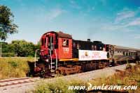 Canal Days passenger train