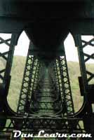 Underside of Kinzua Bridge