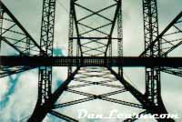 Underside of Kinzua Bridge