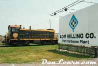 PCHR locomotive at ADM mills