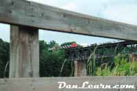 Train crossing Grand River